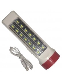 LED Фонарик + SMD LED лампа Panther PT-238 на аккумуляторе c зарядкой от USB