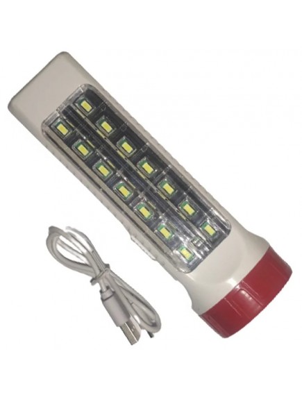 LED Фонарик + SMD LED лампа Panther PT-238 на аккумуляторе c зарядкой от USB