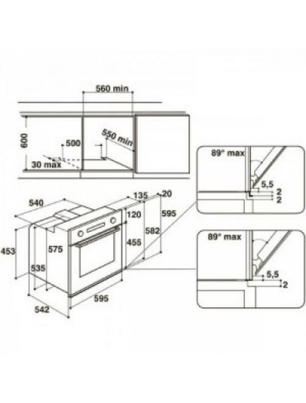 Электрический духовой шкаф Whirlpool AKZ96230S