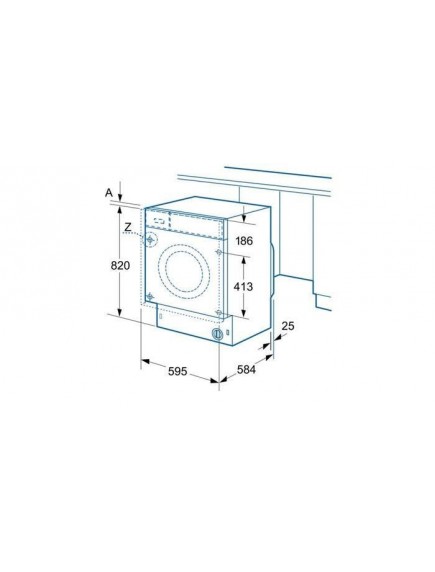 Встраиваемая стиральная машина с сушкой Siemens WK14D542EU