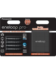 Panasonic Eneloop Pro  4xAAA 930 mAh + case