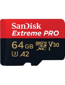 SanDisk Extreme Pro V30 A2 microSDXC UHS-I U3  64 ГБ