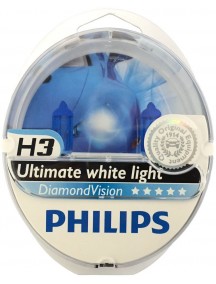 Автолампа Philips DiamondVision H3 2pcs