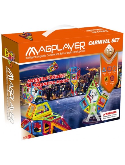 Конструктор Magplayer Carnival Set MPA-72