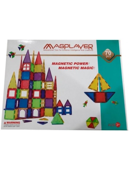 Конструктор Magplayer 70 Pieces Set MPL-70