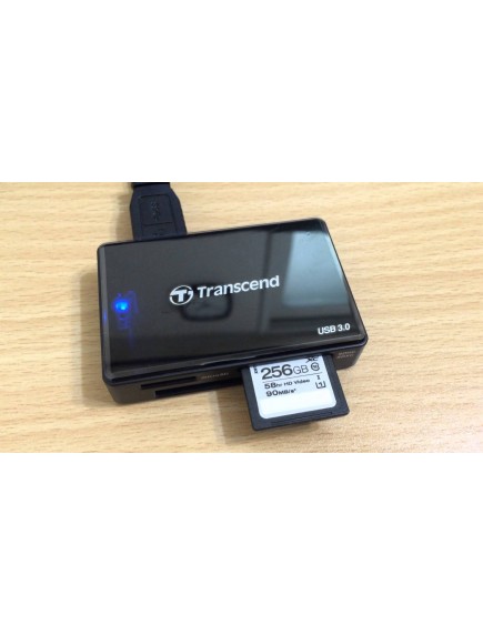 Картридер/USB-хаб Transcend TS-RDF8K2