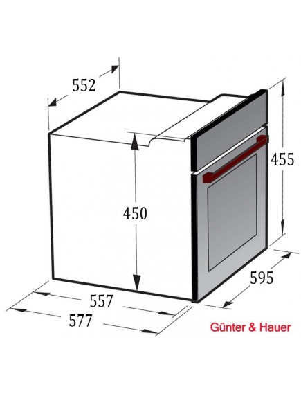 Духовой шкаф Gunter&Hauer EOK 4502