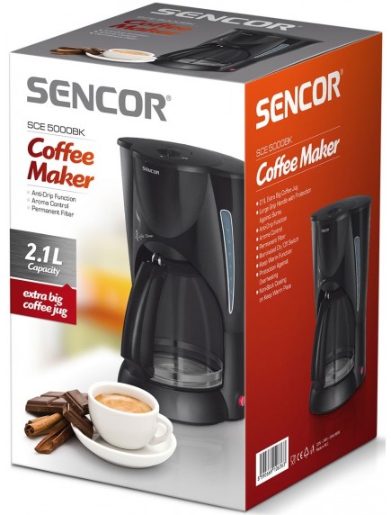 Кофеварка Sencor SCE 5000BK