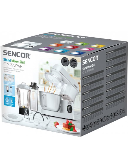 Кухонный комбайн Sencor STM 3750WH