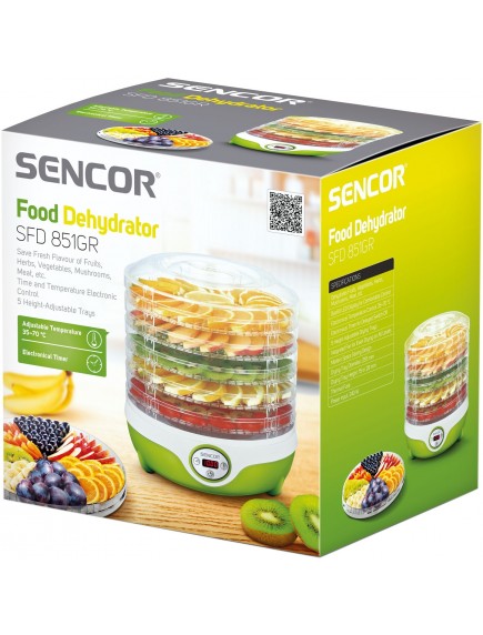 Сушилка фруктов Sencor SFD 851GR