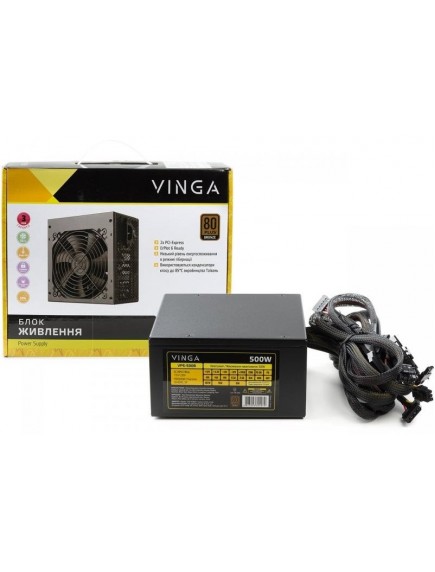 Блок питания Vinga VPS-600B
