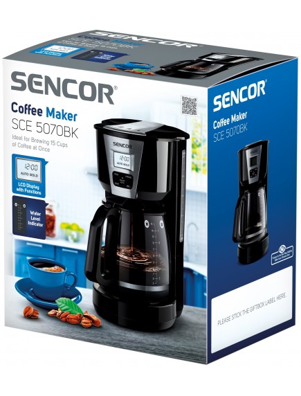 Кофеварка Sencor SCE5070BK