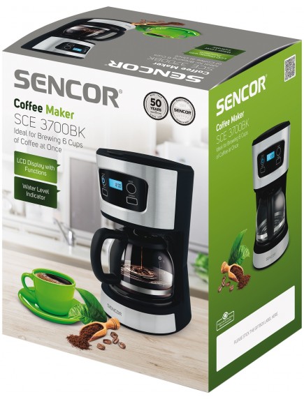Кофеварка Sencor SCE 3700BK