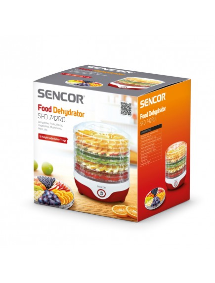 Сушилка фруктов Sencor SFD742RD