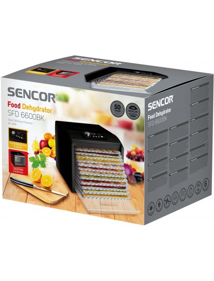 Сушилка фруктов Sencor SFD 6600BK