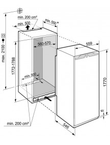 Встраиваемый холодильник Liebherr  IRBdi 5150