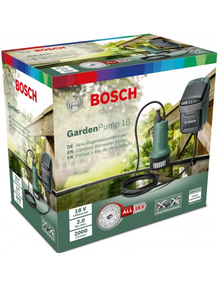 Погружной насос Bosch Garden Pump