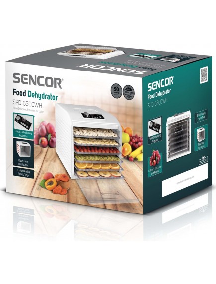 Сушилка фруктов Sencor SFD 6500WH