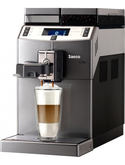 Кофеварка SAECO Lirika One Touch Cappuccino серебристый RI9851/01