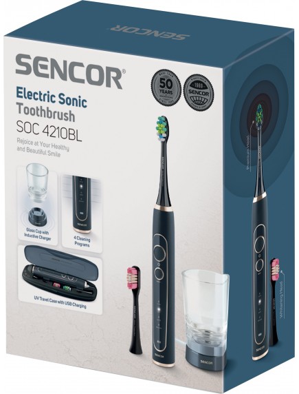Электрическая зубная щетка Sencor SOC 4210BL