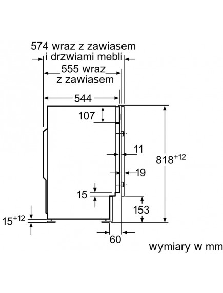 Встраиваемая стиральная машина Bosch WIW28542EU