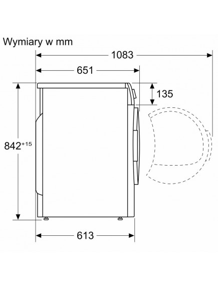 Сушильная машина Bosch WTH83252PL