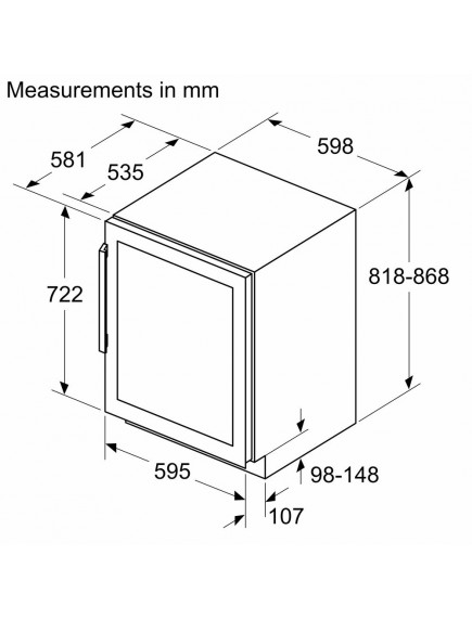 Винный шкаф Siemens KU21WAHG0