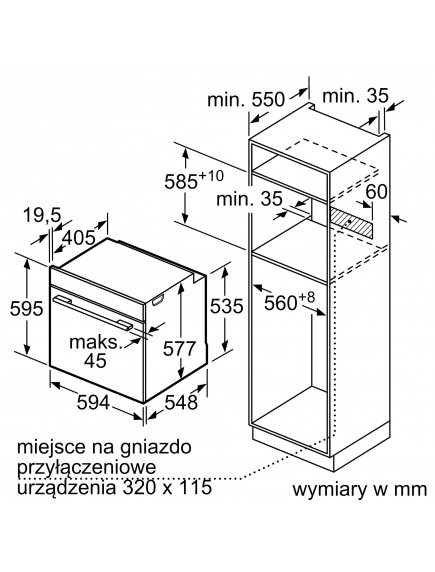 Духовой шкаф Bosch HBG7742B2