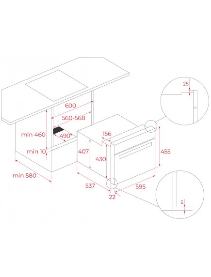 Духовой шкаф Teka HLC 840 WH