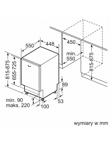 Встраиваемая посудомоечная машина Bosch SPV6EMX05E