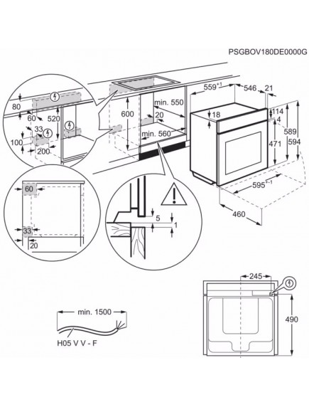 Духовой шкаф Electrolux EOB8S39H