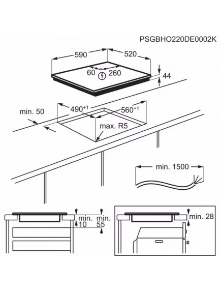 Варочная поверхность Electrolux EIS62453