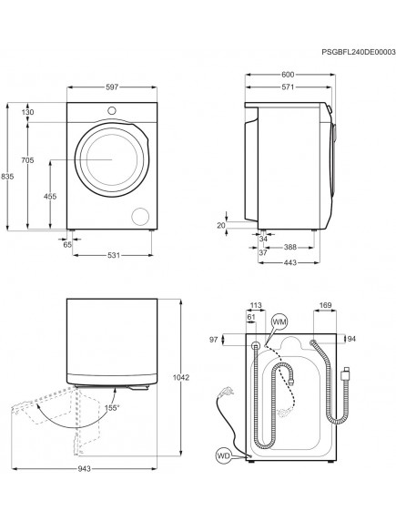 Стиральная машина Electrolux EW7W4492U