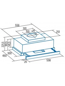 Вытяжка Cata TFH 6630 X