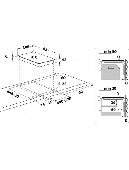 Варочная поверхность Whirlpool WRD 6030 B