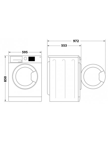 Стиральная машина Indesit OMTWE 71483 W EU