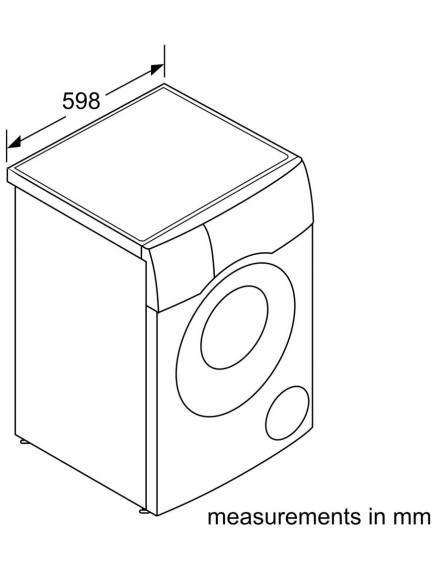 Стиральная машина Bosch WNC254A0ME