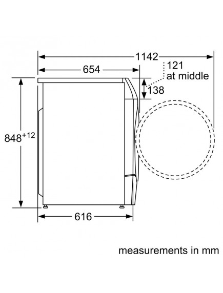 Стиральная машина Bosch WNC254A0ME