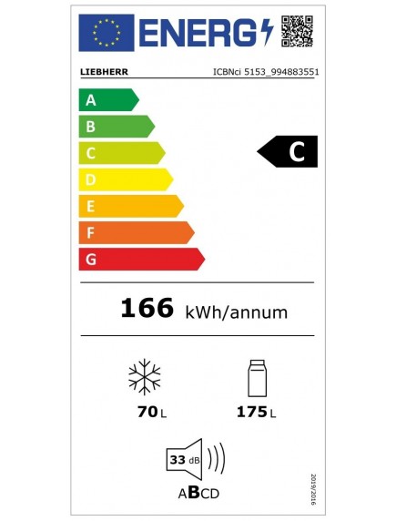 Встраиваемый холодильник Liebherr ICBNci 5153