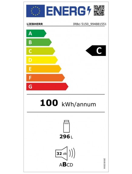 Встраиваемый холодильник Liebherr IRBci 5150