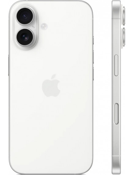 Смартфон Apple iPhone 16 128GB White (MYE93)