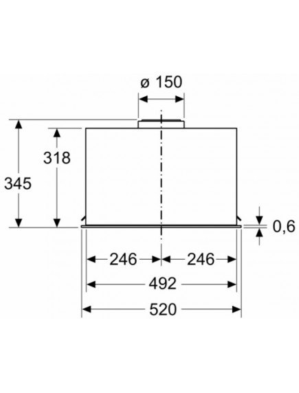 Вытяжка Bosch DLN56AC50