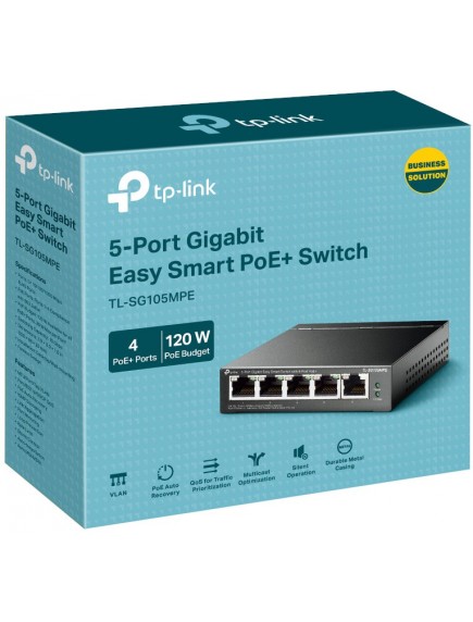 Коммутатор TP-LINK TL-SG105MPE