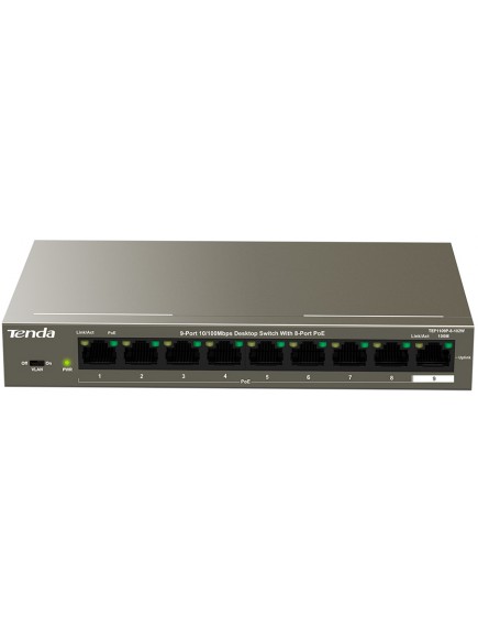 Коммутатор Tenda TEF1109P-8-102W