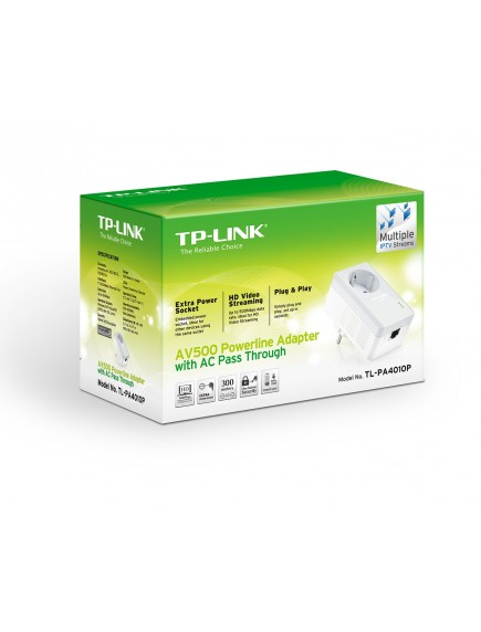 Powerline адаптер TP-LINK TL-PA4010PKIT