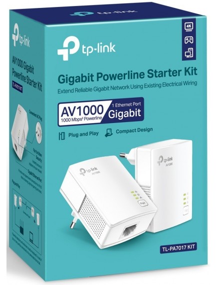Powerline адаптер TP-LINK TL-PA7017KIT