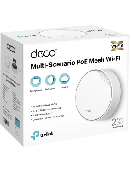 MESH система TP-LINK DECO-X50-POE-3-PACK
