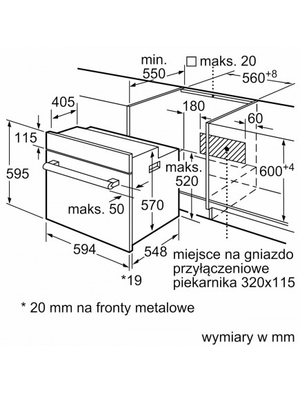 Духовой шкаф Bosch HBF153BB0