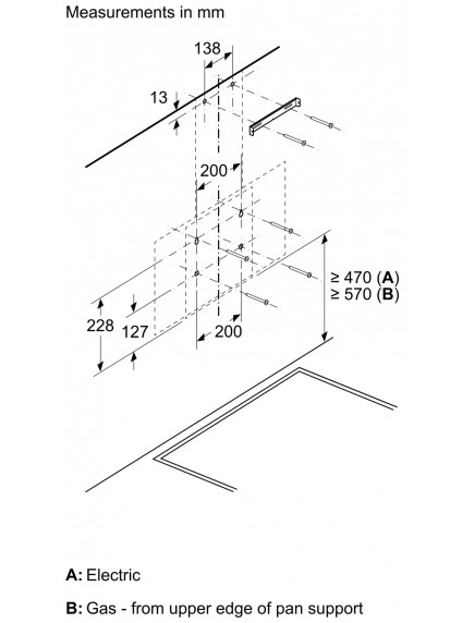 Вытяжка Bosch DWK064PJ60T