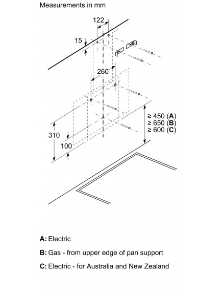 Вытяжка Bosch DWK63PJ60T